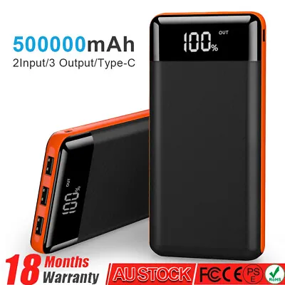 $35.99 • Buy X-DRAGON 500000mAh 3USB Backup External Battery Power Bank Pack Charger Fr Phone