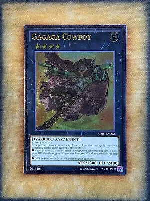 Yugioh Gagaga Cowboy AP05-EN002 Ultimate Rare NM • $59.99