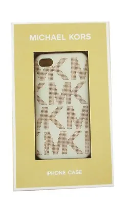 MICHAEL KORS Brown/Vanilla  MK Silicone IPhone 4 Cover Case  Msrp $34.00 • $2.99