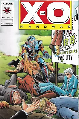 X-O MANOWAR (1993) #17 - Back Issue (S) • £4.99