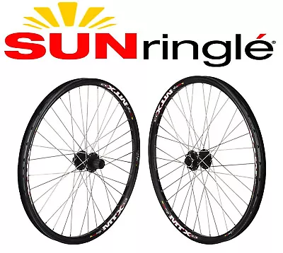 26  Sun Ringle MTX33/ Shimano Deore XT M756 36H Black Disc MTB  Wheelset • $299.50