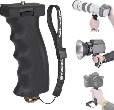 Camera Stabilizer Ergonomic Grip - For DSLR Mirrorless Vlogging • £14.79