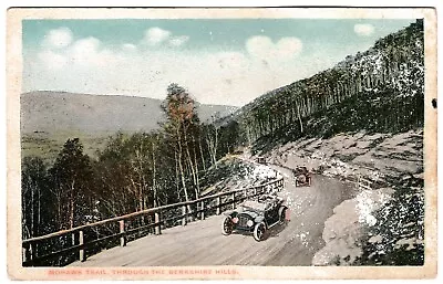 MOHAWK TRAIL THROUGH THE BERKSHIRE HILLS Massachusetts Vtg 1917 MA WB Postcard • $0.99