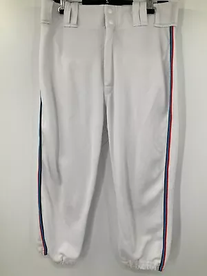 Luis Vizcaino Miami Marlins Mlb White Majestic Game Used Pants 2019 Sz: 33 • $65