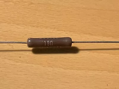 18 Ohm ±5% 5W Through Hole Resistor Axial Flame Retardant Coating. • $2