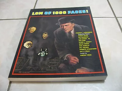 1983 VINTAGE SOFTCOVER BOOK LON OF 1000 FACES LON CHANEY By FORREST J ACKERMAN • $7.99