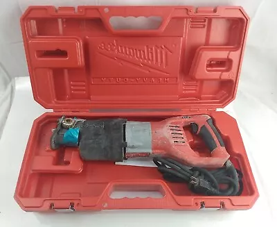 Milwaukee 6538-21 BROKEN 15 Amp Super Sawzall Reciprocating Saw BROKEN • $39.99