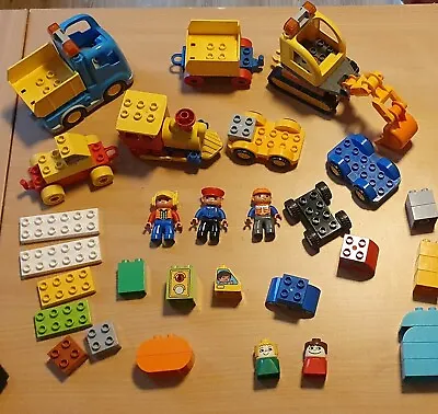 LEGO DUPLO Bulk Lot - Train Construction Figures Bricks Vehicles Truck Etc • $49.99
