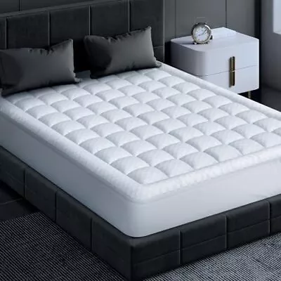 QUEEN Memory Foam Mattress Pad For Pressure Relief Strong-Support & Ultra-Cozy • $55