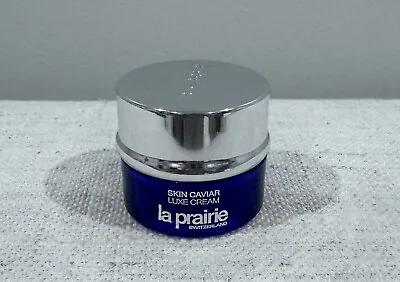 La Prairie Skin Caviar Luxe Cream 5ml / 0.17 Oz EMPTY JAR • $12.95