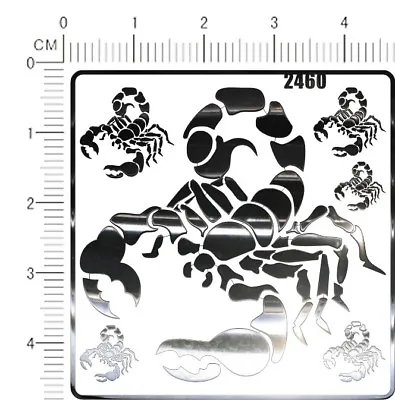 Chrome(metal) Decals Scorpion For Model Kits (Silver) 2460 • $4.99