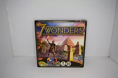 7 Wonders Board Game Complete Unpunched Cards Sealed See Description • $25