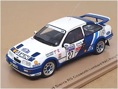 Spark 1/43 Scale S8708 - Ford Sierra RS Cosworth #27 Lombard RAC Rally 1989 • £79.99