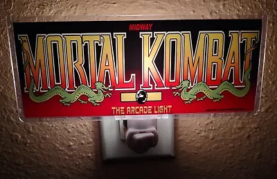 Mortal Kombat Arcade Marquee Night Light  • $9.99