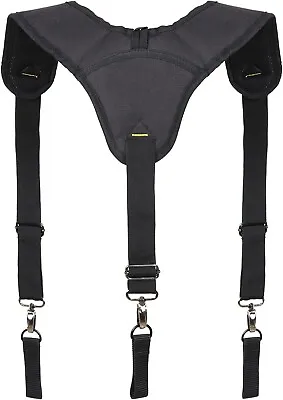 $41.90 • Buy Heavy-Duty And Durable Tool Belt Suspenders Adjustable With 3 Point Padded For