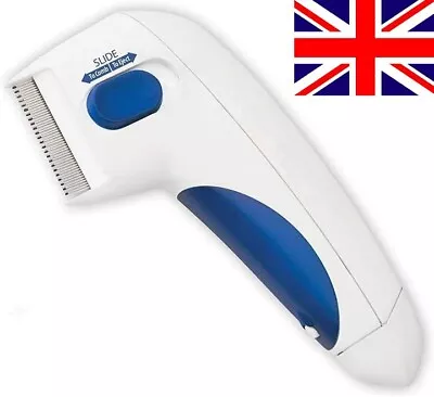 £5.79 • Buy Electronic Electric Flea Zapper Comb Safe Dog Cat Pets Kills Fleas Hair Comb UK