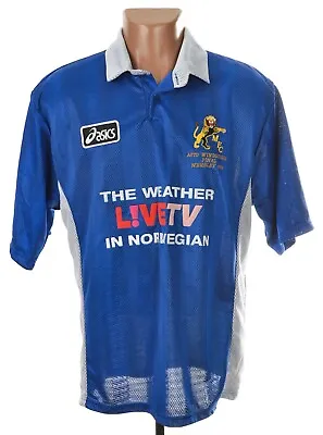 Millwall England 1997/1999 Cup Final Home Football Shirt Jersey Asics Size L • £161.99