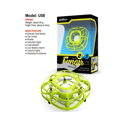 UDIRC U58 Gesture Control Drone  Cast Takeoff  Rotate  Obstacle Avoidance  A • $28.69