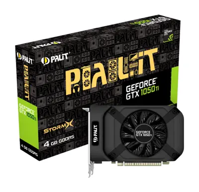 Palit GeForce GTX 1050 TI StormX 4GB Graphics Card (NE5105T018G11076F) • £109