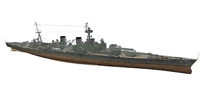 3D Printed Kit 1/700 HMS Incomparable Class Battlecruiser (waterline/full Hull) • $179.99