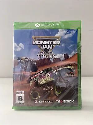 Monster Jam Steel Titans - Microsoft Xbox One *DAMAGED CASE* • $12