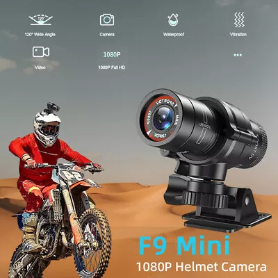 Full Hd 1080p Motor Bike Motor Action Helmet Sports Camera Cycle Cam Uk Stock • £23.99