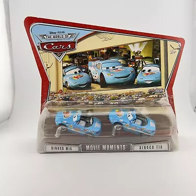 Disney Pixar World Of Cars Movie Moments Dinoco Mia & Tia Lightning McQueen Fans • $17.88