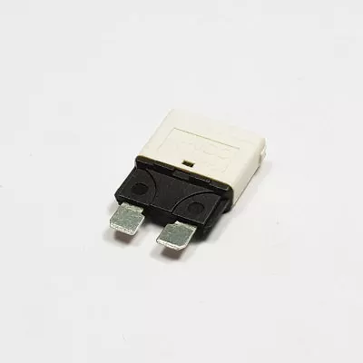 25 Amp White Circuit Breaker Blade Trip In Blade Fuse Housing Auto-Reset  25A • £5.99