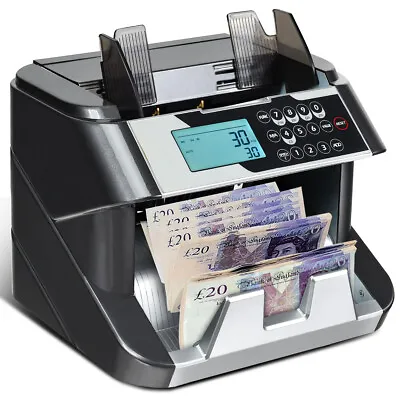 £129.49 • Buy Note Counter Machine Money Currency Banknote Counting Detector Cash 200 Bills