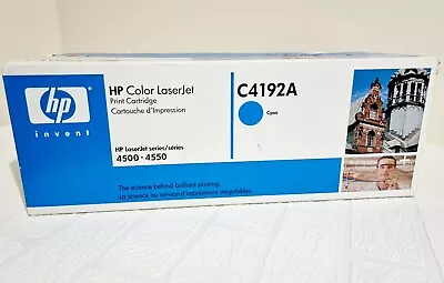 £4.99 • Buy HP Cyan Toner Genuine Original Cartridge For HP LaserJet 4500 4550