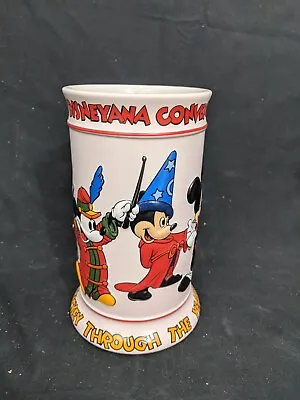 New 1993 Limited Edition Disneyland 3D Ceramic Tankard Mickey Stein Hard To Find • $49.50