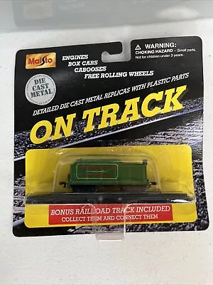 MAISTO On Track Die Cast Roaring Camp Coal Tender Blister Pack • $8