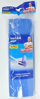 Mr. Clean Roller Mop Refill Sponge Head Blue • $9.87