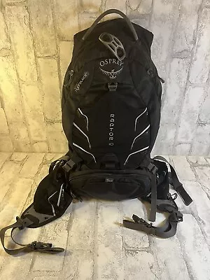 Gray Osprey Raptor 10 Hydraulics Day Pack No Bladder Black Cycling Bike Pack • $54.97