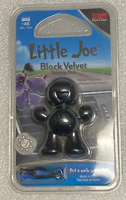 Little Joe Black Velvet Stoner Car Care Air Freshener - Clips To A/C Air Vent • $5