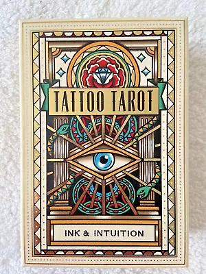 New Tattoo Ink & Intuition Tarot Cards Diana McMahon Collis 78 Cards Boxed Set • £4.99