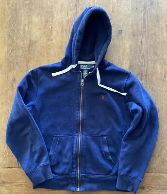 POLO Ralph Lauren Hoodie NAVY Medium Red Pony • £21