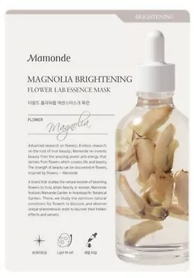 Mamonde Magnolia Brightening Flower Lab Essence Mask 10pcs (US Seller) • $33.88