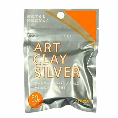 Art Clay Silver 50g Precious Metal Clay Silver NEW From Japan • $88.21