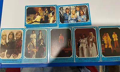 ABBA Trading Cards **New Zealand** Scanlens Blue Series -Various Spares I Have • $20