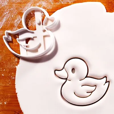 Baby Duck Cookie Cutter - Cute Easter Baby Shower Animal Farm Theme Birthday • £7.01