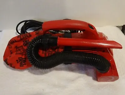 $29.99 • Buy Dirt Devil By Royal Ultra Red Electric Hand Vac Handheld Vacuum M08230 WORKS