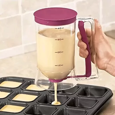 Pancake/Cupcake Batter Dispenser With Foldable Batter Separator • $15