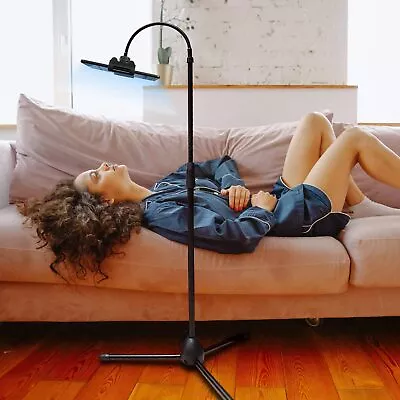 Stronger Gooseneck Tripod Stand Phone Holder IPad Floor Stand Fr DJ Music Studio • £16.93