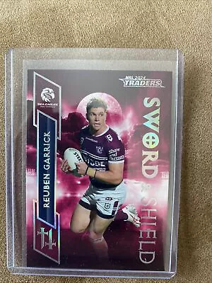 2024 Nrl Traders Sword & Shield Ss13 Reuben Garrick Manly Sea Eagles • $5