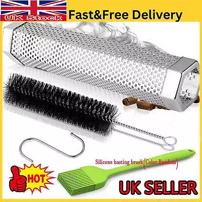 Newest BBQ 12inch Pellet Smoker Tube/Pipe Stainless Steel FIT Hot/cold Smoking ! • £14.81