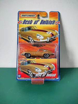 Matchbox Best Of British 2006 1961 Jaguar E-type #12- Rare - Diecast - Unopened • $18.94