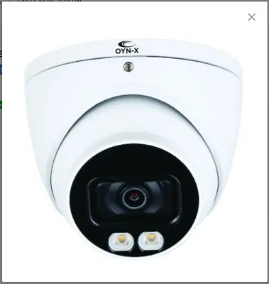 Qvis EAGLE-5COL-TUR-FW 5MP Fixed Lens Starlight HDCVI Turret Camera (White) • £35.84