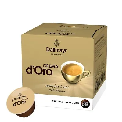 Nescafé Dolce Gusto Dallmayr Crema D’Oro Coffee Pods 16ct./1 Box SHIPS FREE • $18.99