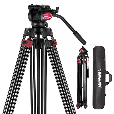 Neewer 200cm Video Tripod Heavy Duty Aluminum Alloy Camera Tripod Stand • $109.99